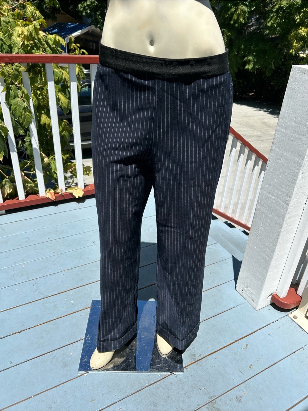 SRP $198 Pinstripe Pull-On Trousers